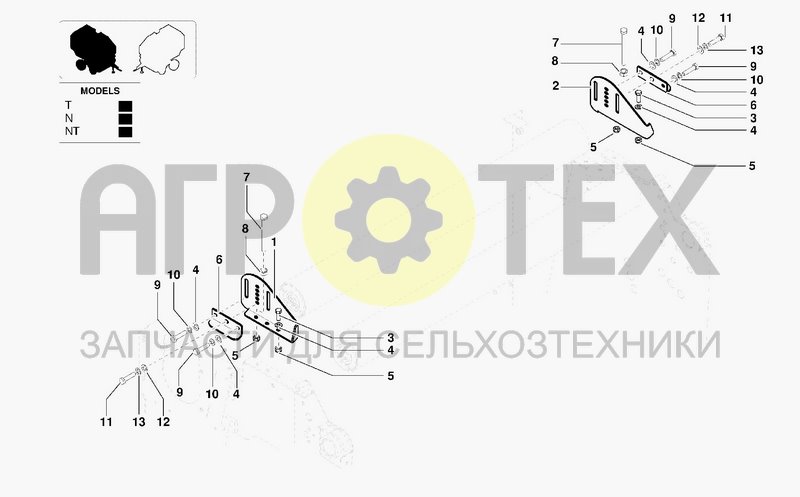 Чертеж FIXED SIDE PANEL EXTENSIONS