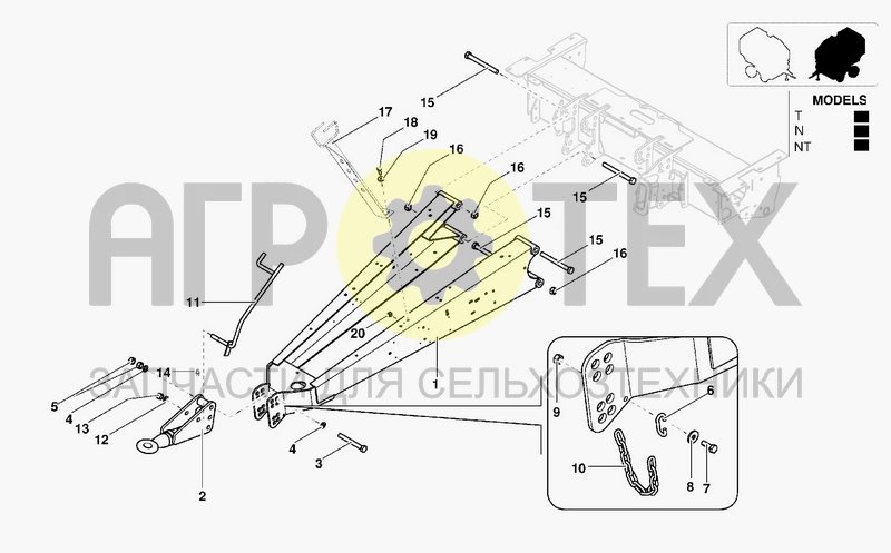 Чертеж DRAWBAR