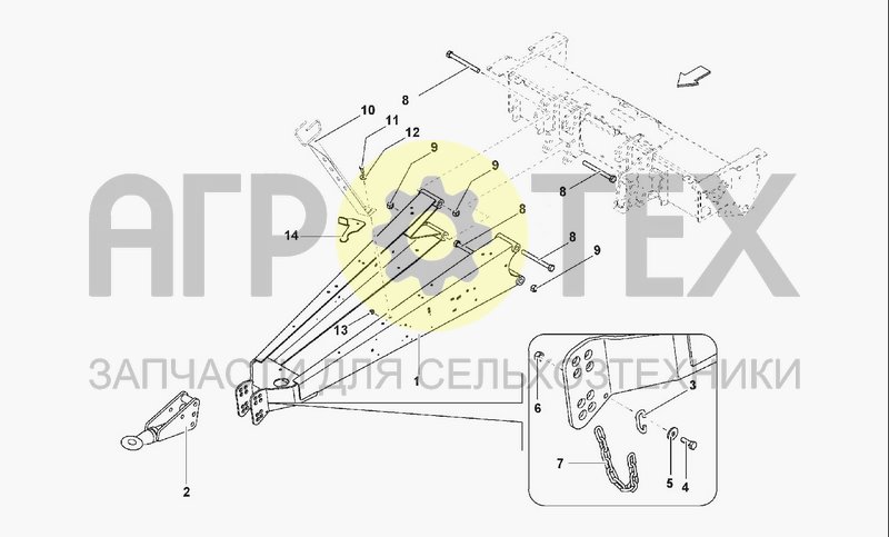 Чертеж DRAWBAR