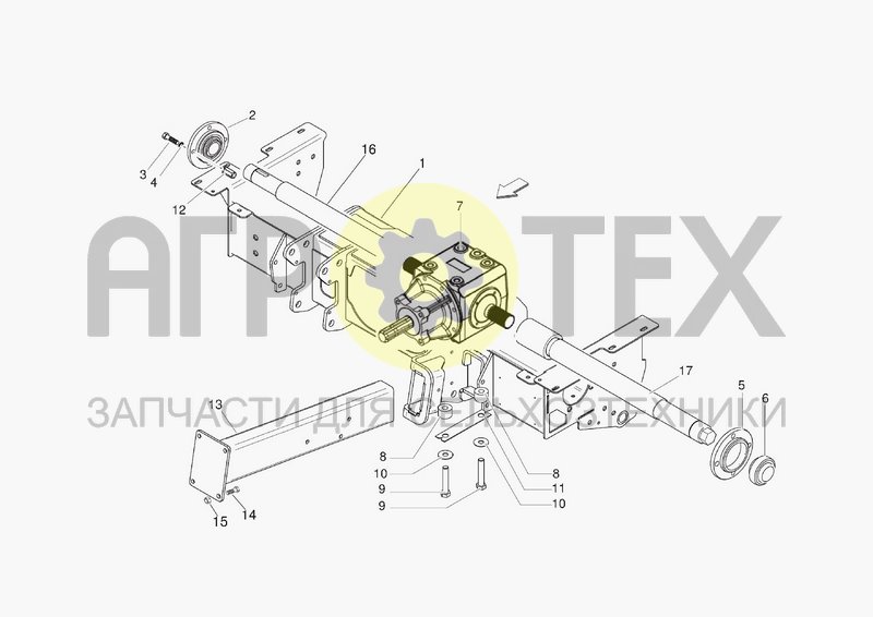 Чертеж CROSS FRAME