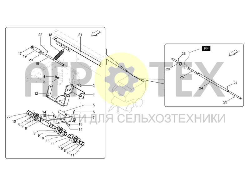 Чертеж CHAMBER FILLING INDICATORS