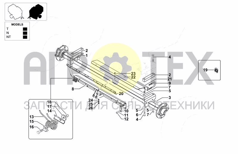 Чертеж AXLE