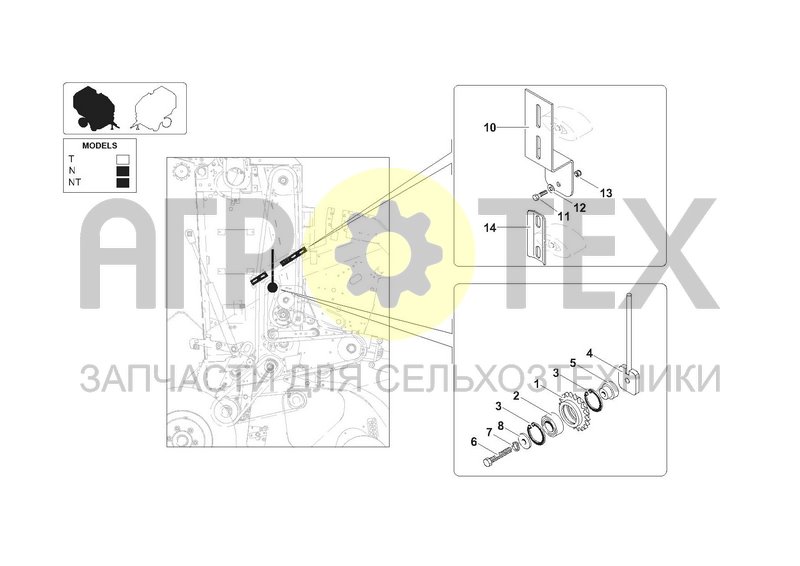 Чертеж DOUBLE COUNTERSHAFT TRANSMISSION