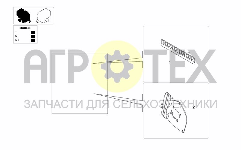 Чертеж TRANSMISSION RH COUNTERSHAFT