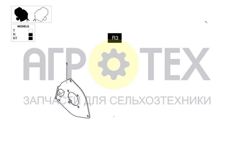 Чертеж DOUBLE COUNTERSHAFT TRANSMISSION