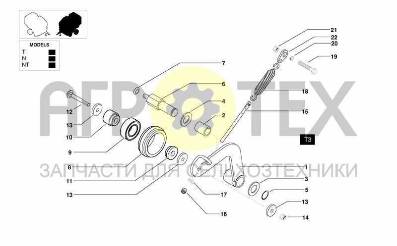 Чертеж TRANSMISSION R2-R3