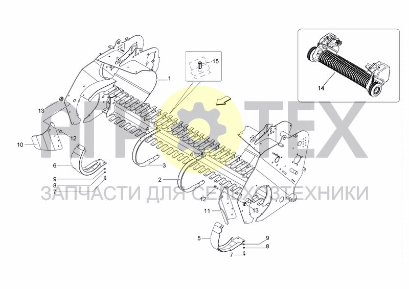 Чертеж PICKUP FRAME