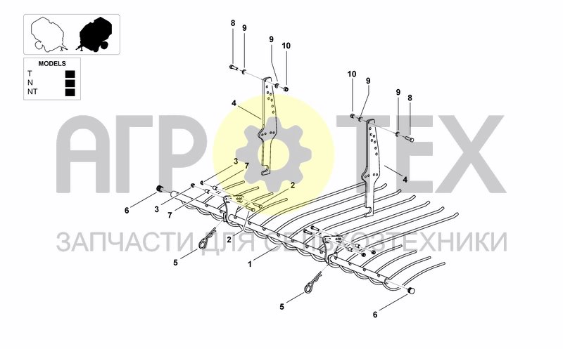 Чертеж PICKUP DEFLECTOR