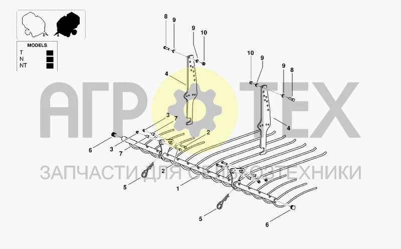 Чертеж PICKUP DEFLECTOR