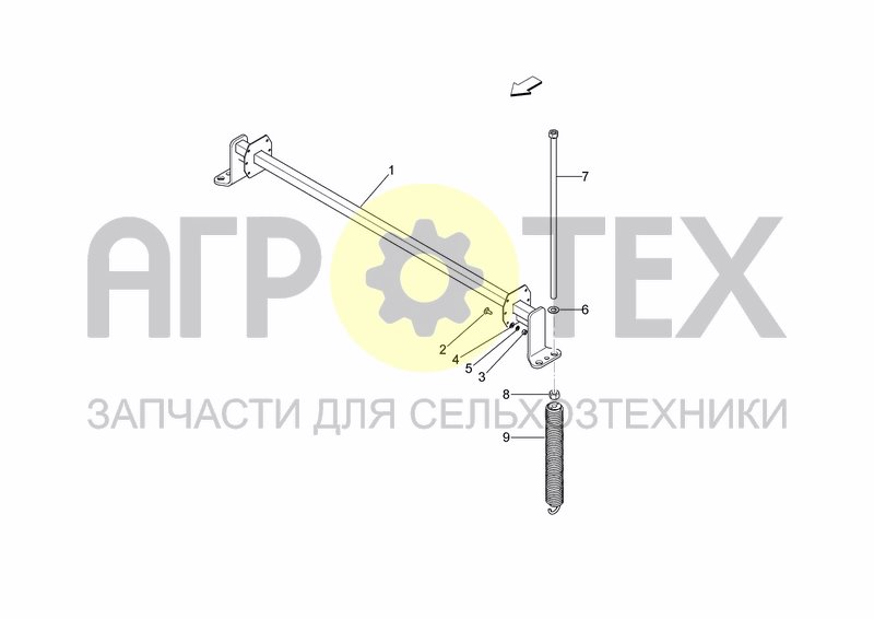 Чертеж PICKUP XL BAR WITH FD