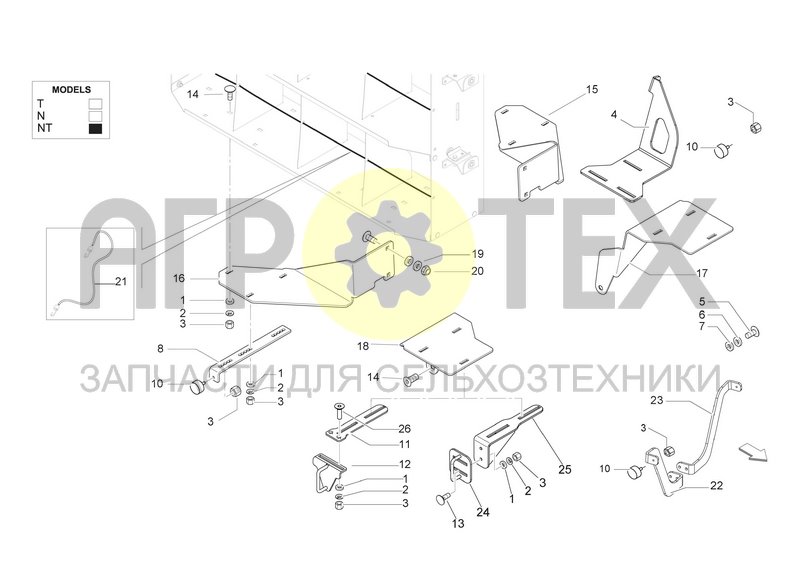 Чертеж SHIELDING CATCH PLATES AND BUMP STOPS