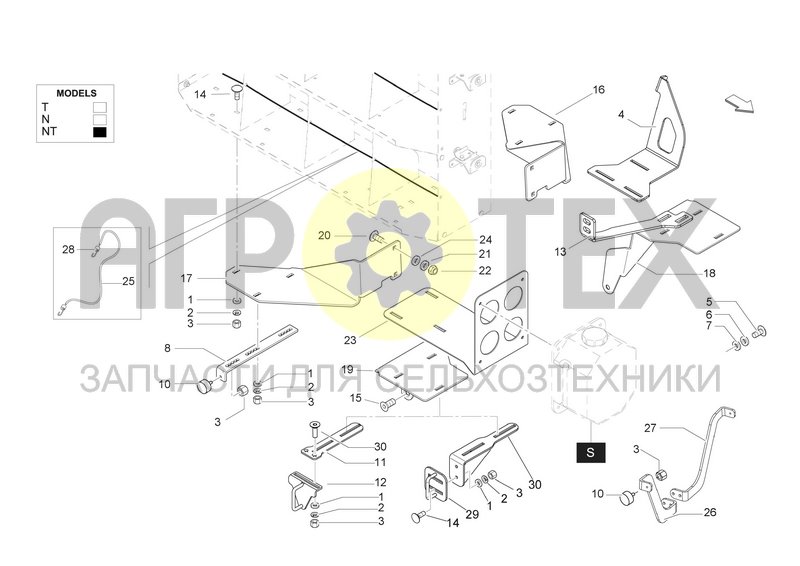 Чертеж SHIELDING CATCH PLATES AND BUMP STOPS