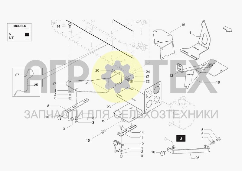 Чертеж SHIELDING CATCH PLATES AND BUMP STOPS