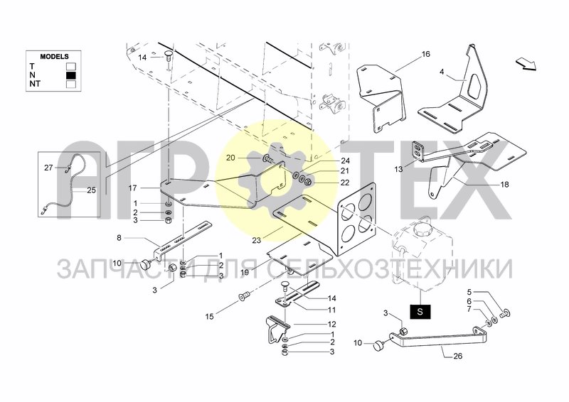 Чертеж SHIELDING CATCH PLATES AND BUMP STOPS