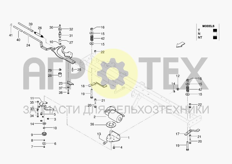 Чертеж TWINE BRAKE CAM