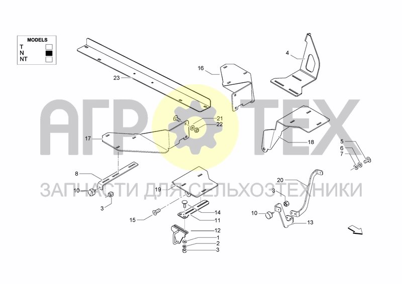 Чертеж SHIELDING CATCH PLATES AND BUMP STOPS