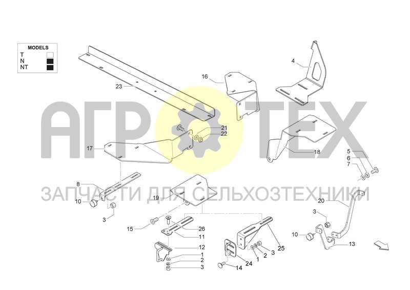 Чертеж SHIELDING CATCH PLATES AND BUMP STOPS