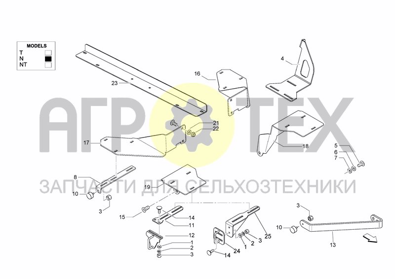 Чертеж SHIELDING CATCH PLATES AND BUMP STOPS