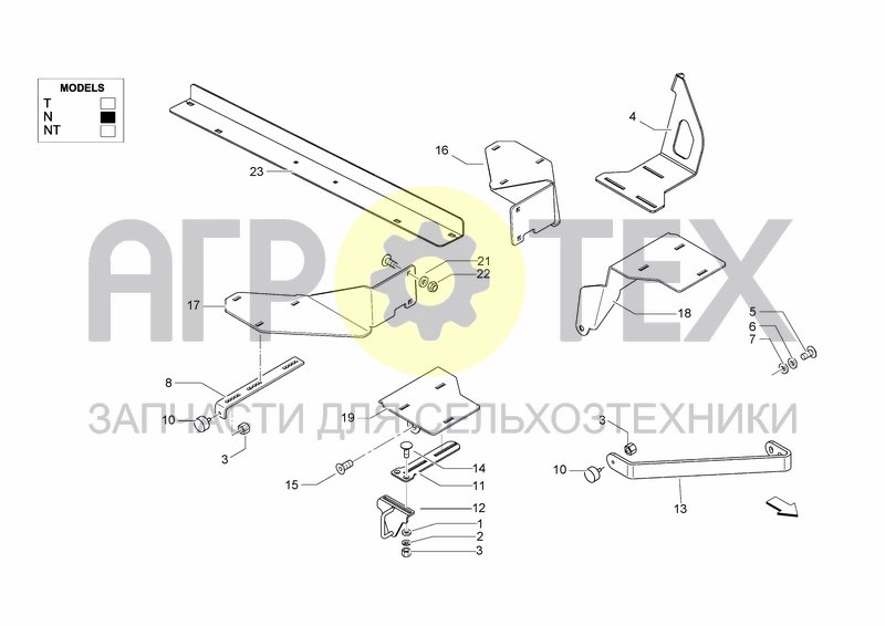 Чертеж SHIELDING CATCH PLATES AND BUMP STOPS