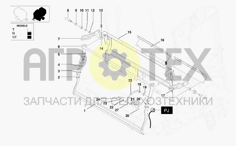 Чертеж NET BINDING UNIT