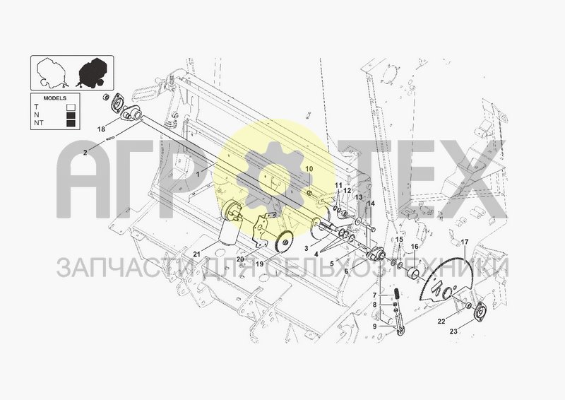 Чертеж NET BINDING UNIT