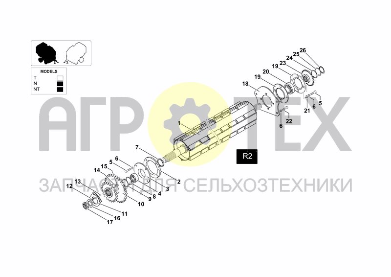 Чертеж ROLLER R2