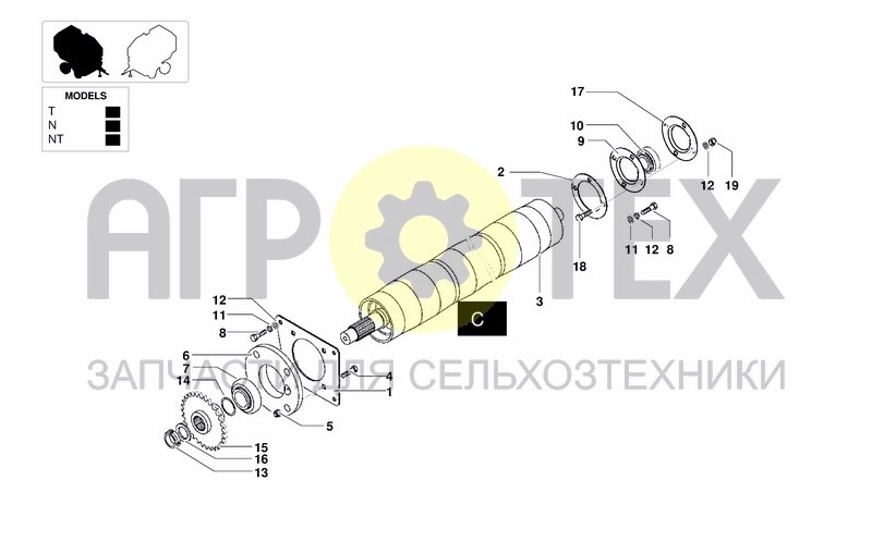 Чертеж ROLLER C