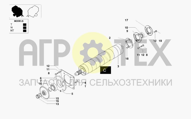 Чертеж ROLLER C