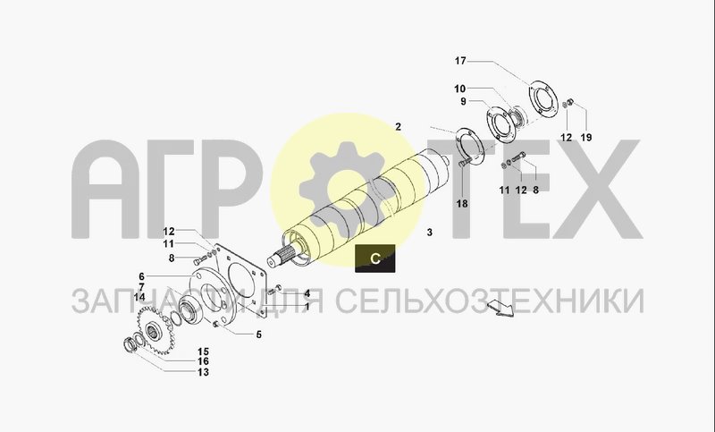 Чертеж ROLLER C