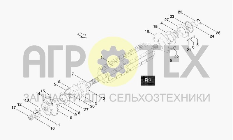 Чертеж ROLLER R2