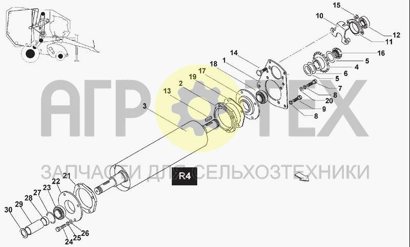 Чертеж ROLLER R4