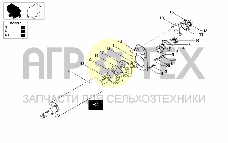 Чертеж ROLLER R4