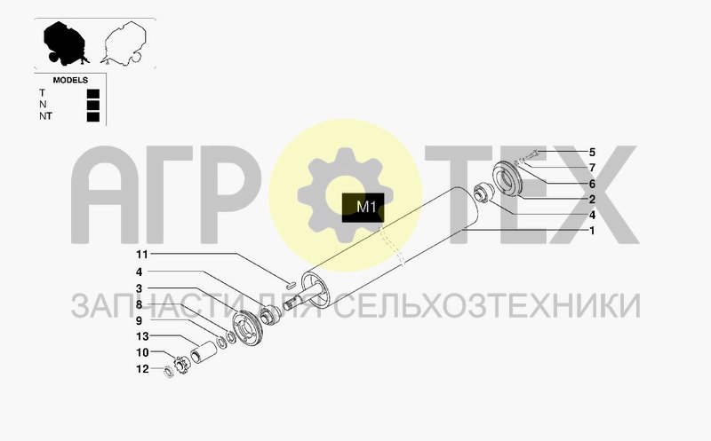 Чертеж ROLLER M1