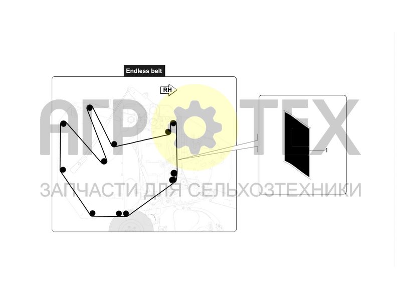 Чертеж ENDLESS BELT