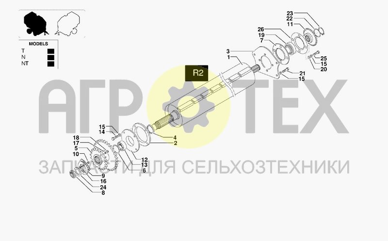 Чертеж ROLLER R2