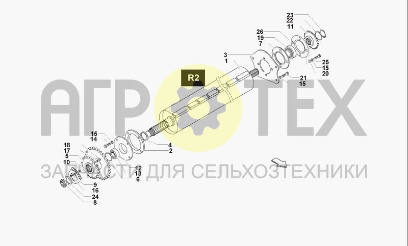 Чертеж ROLLER R2