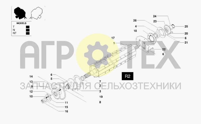 Чертеж ROLLER R2