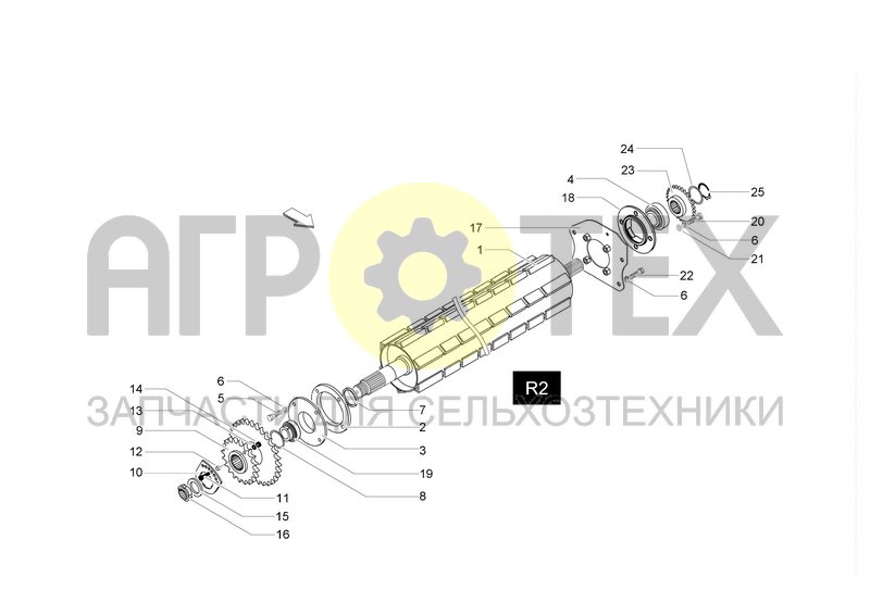 Чертеж ROLLER R2