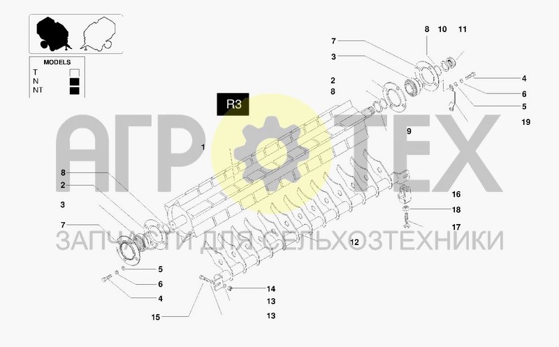 Чертеж ROLLER R3