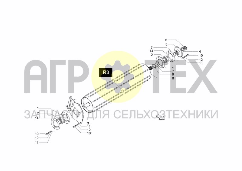 Чертеж ROLLER R3