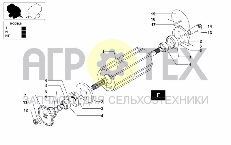 Чертеж ROLLER F