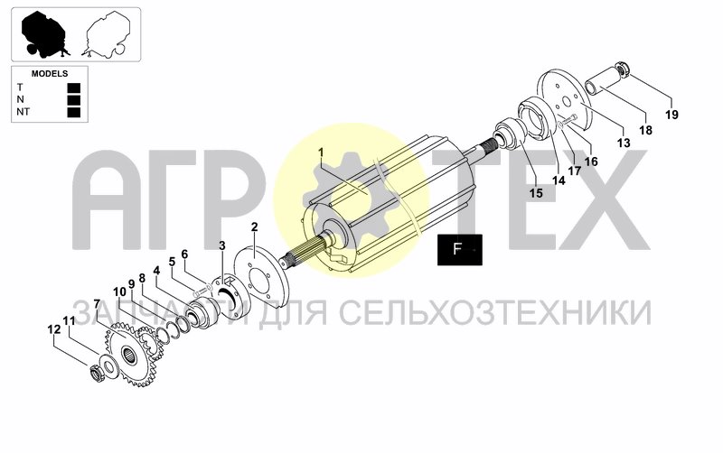 Чертеж ROLLER F