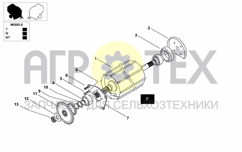 Чертеж ROLLER F