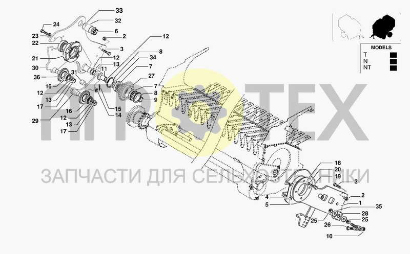 Чертеж RAKE FEEDER