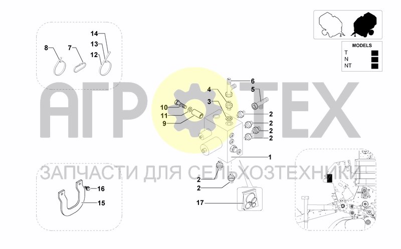 Чертеж HYDRAULIC BLOCK