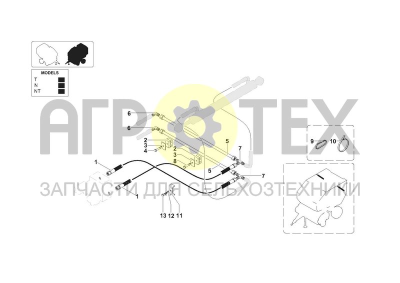 Чертеж HYDRAULIC BLOCK DENSITY