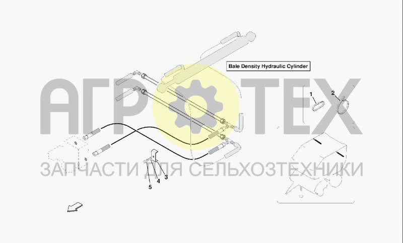 Чертеж HYDRAULIC BLOCK DENSITY