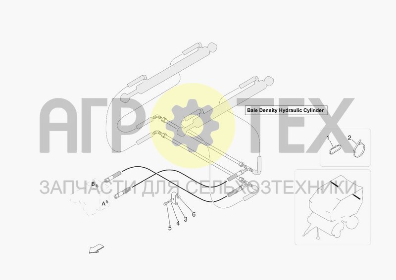 Чертеж DENSITY HYDRAULIC BLOCK