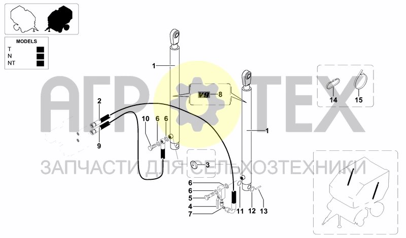 Чертеж HYDRAULIC BLOCK