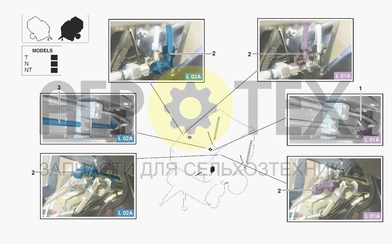 Чертеж HYDRAULIC SYSTEM